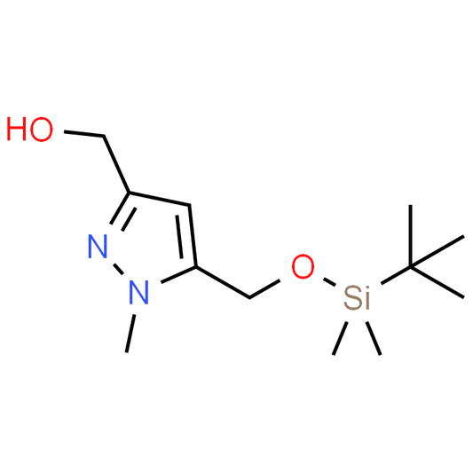 (5-(((tert-Butyldimethylsilyl)oxy)methyl)-1-methyl-1H-pyrazol-3-yl)methanol