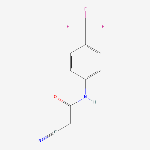 2-Cyano-N-(4-(trifluoromethyl)phenyl)acetamide