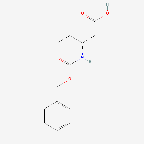(S)-3-(((Benzyloxy)carbonyl)amino)-4-methylpentanoic acid