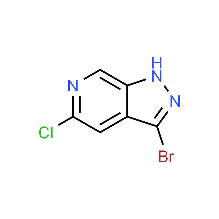 3-Bromo-5-chloro-1H-pyrazolo[3,4-c]pyridine