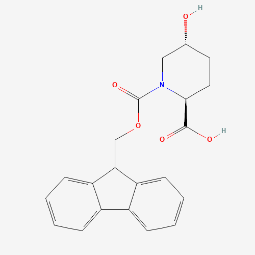 (2S,5R)-1-(((9H-Fluoren-9-yl)methoxy)carbonyl)-5-hydroxypiperidine-2-carboxylic acid