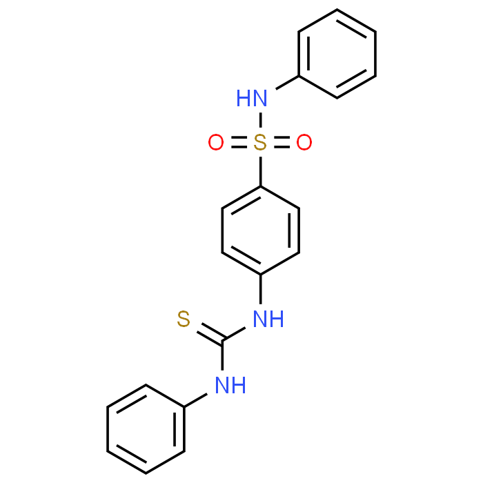 N-Phenyl-4-(3-phenylthioureido)benzenesulfonamide