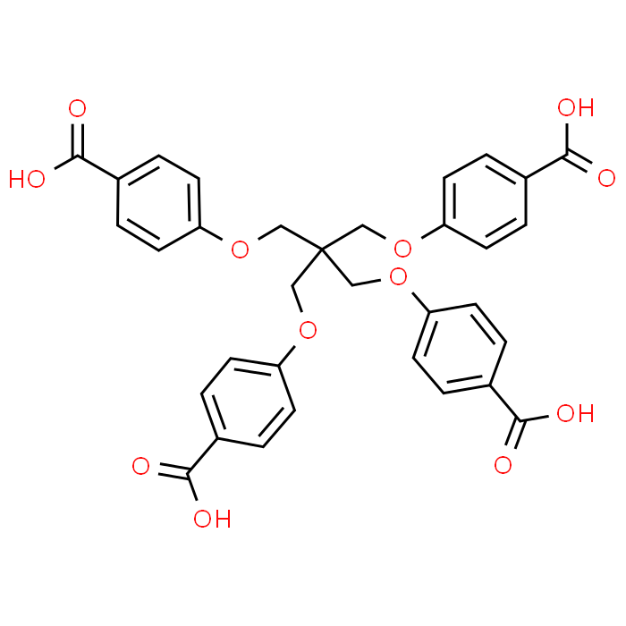 4,4'-((2,2-Bis((4-carboxyphenoxy)methyl)propane-1,3-diyl)bis(oxy))dibenzoic acid