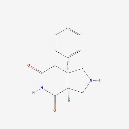 (3aS,7aR)-7a-Phenylhexahydro-4H-pyrrolo[3,4-c]pyridine-4,6(5H)-dione