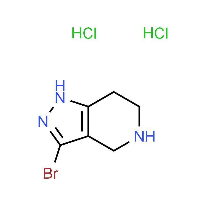 3-Bromo-4,5,6,7-tetrahydro-1H-pyrazolo[4,3-c]pyridine dihydrochloride