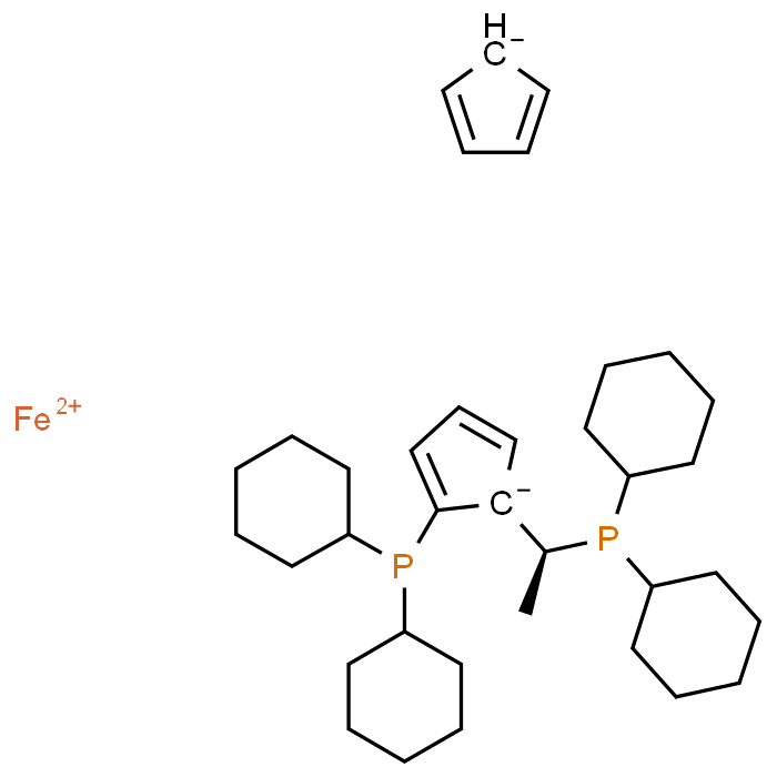 (S)-1-[(Rp)-2-(Dicyclohexylphosphino)-ferrocenyl]ethyldicyclohexylphosphine