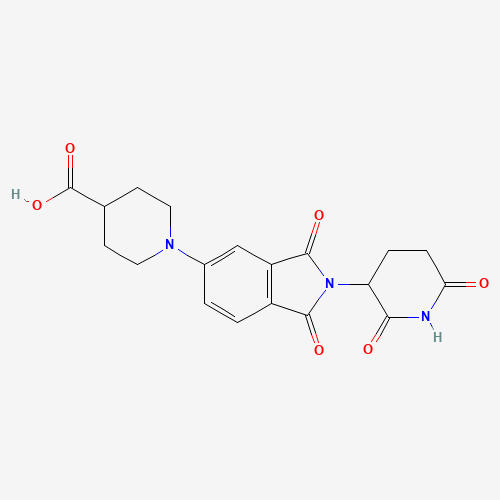 1-(2-(2,6-Dioxopiperidin-3-yl)-1,3-dioxoisoindolin-5-yl)piperidine-4-carboxylic acid