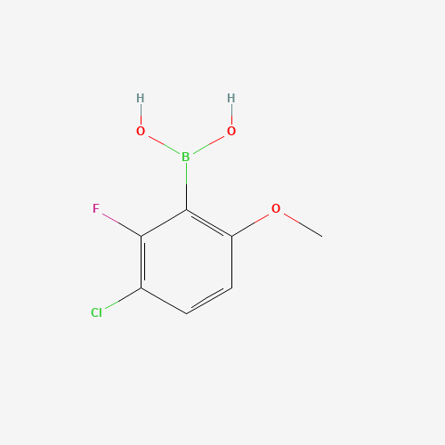 (3-Chloro-2-fluoro-6-methoxyphenyl)boronic acid