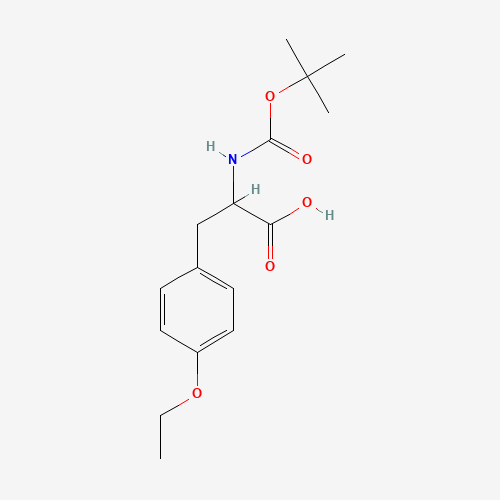 2-((tert-Butoxycarbonyl)amino)-3-(4-ethoxyphenyl)propanoic acid