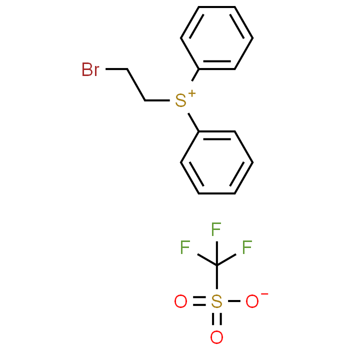 (2-Bromoethyl)diphenylsulfonium trifluoromethanesulfonate