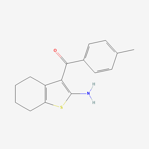 (2-Amino-4,5,6,7-tetrahydrobenzo[b]thiophen-3-yl)(p-tolyl)methanone