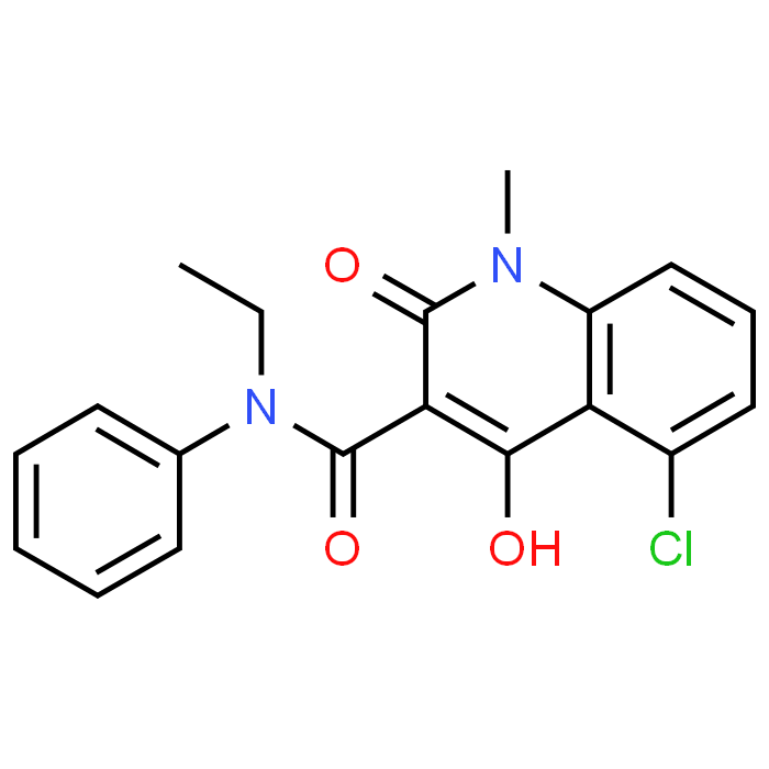 5-Chloro-N-ethyl-4-hydroxy-1-methyl-2-oxo-N-phenyl-1,2-dihydroquinoline-3-carboxamide