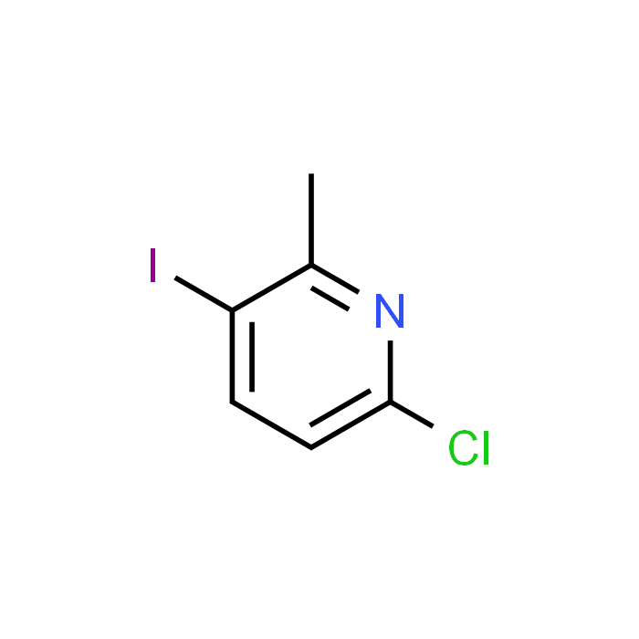6-Chloro-3-iodo-2-methylpyridine