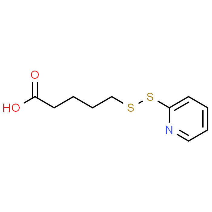 5-(Pyridin-2-yldisulfanyl)pentanoic acid