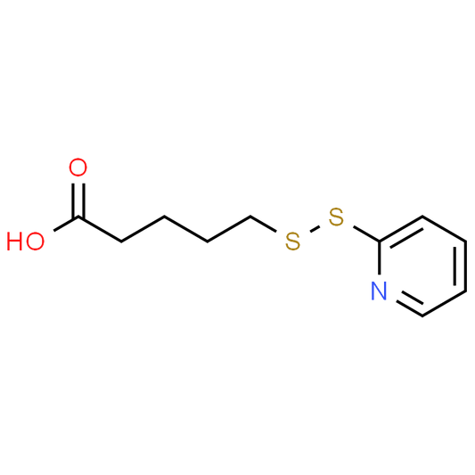 5-(Pyridin-2-yldisulfanyl)pentanoic acid