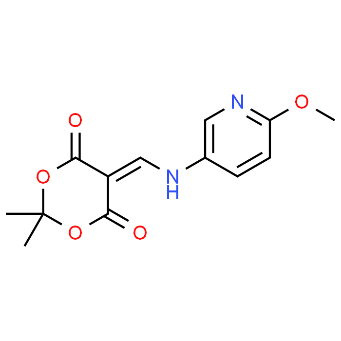 5-(((6-Methoxypyridin-3-yl)amino)methylene)-2,2-dimethyl-1,3-dioxane-4,6-dione