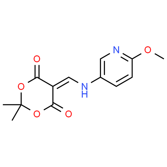 5-(((6-Methoxypyridin-3-yl)amino)methylene)-2,2-dimethyl-1,3-dioxane-4,6-dione
