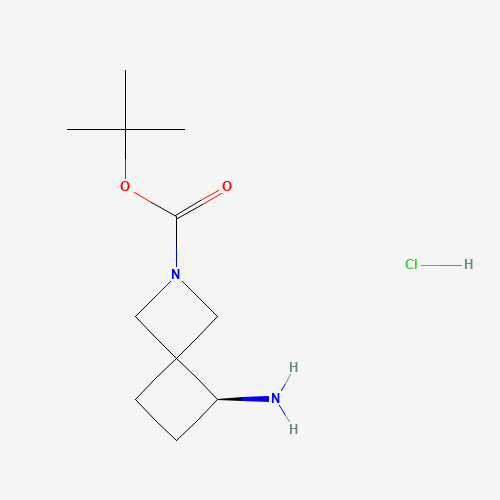 tert-Butyl (S)-5-amino-2-azaspiro[3.3]heptane-2-carboxylate hydrochloride