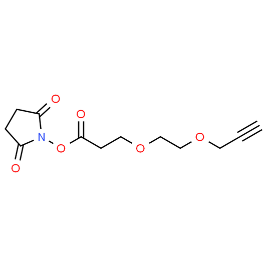 2,5-Dioxopyrrolidin-1-yl 3-(2-(prop-2-yn-1-yloxy)ethoxy)propanoate