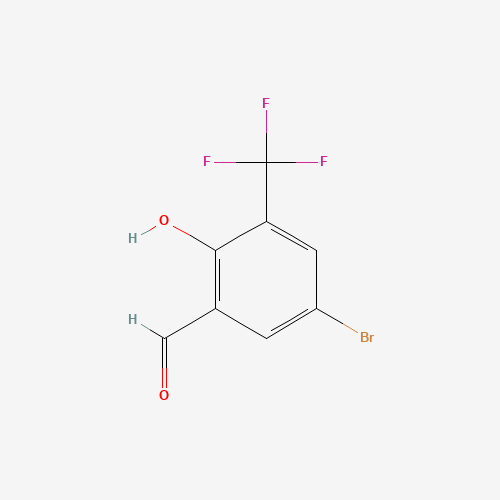 5-Bromo-2-hydroxy-3-(trifluoromethyl)benzaldehyde