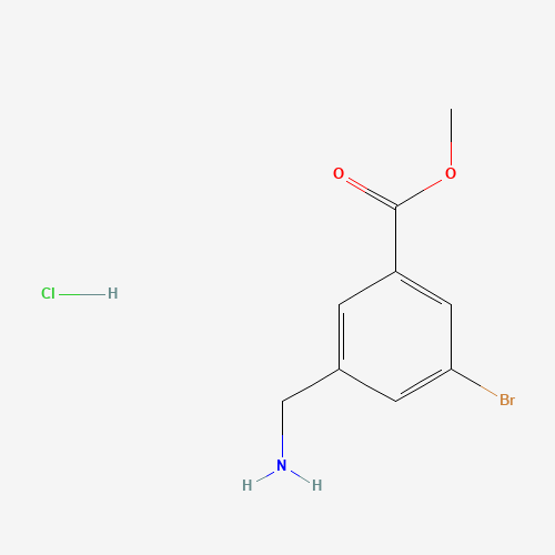 Methyl 3-(aminomethyl)-5-bromobenzoate hydrochloride
