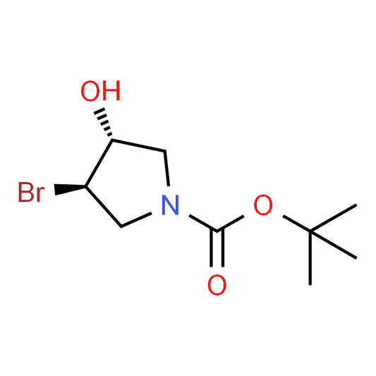 (3R,4R)-tert-Butyl 3-bromo-4-hydroxypyrrolidine-1-carboxylate