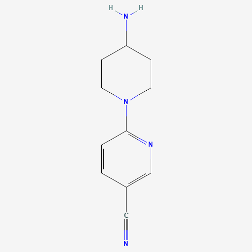6-(4-Aminopiperidin-1-yl)pyridine-3-carbonitrile