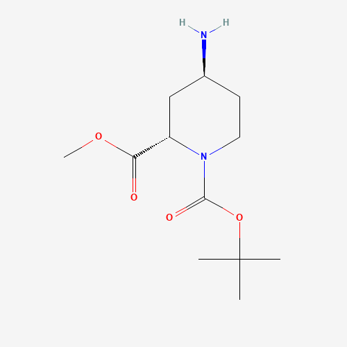 (2S,4S)-1-tert-Butyl 2-methyl 4-aminopiperidine-1,2-dicarboxylate