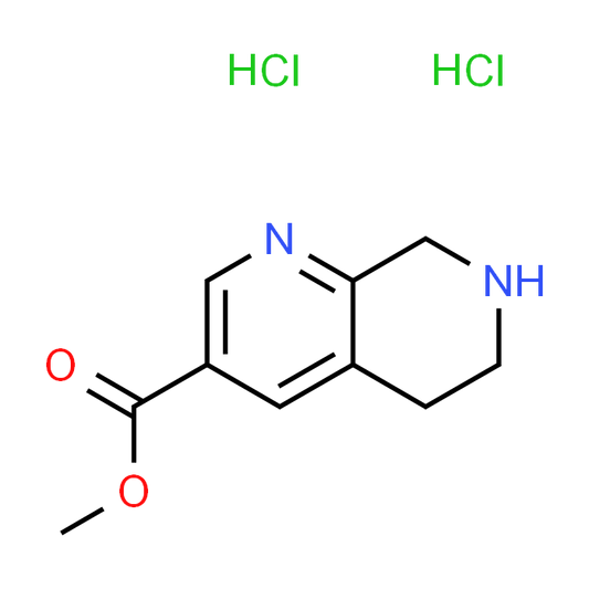 Methyl 5,6,7,8-tetrahydro-1,7-naphthyridine-3-carboxylate dihydrochloride
