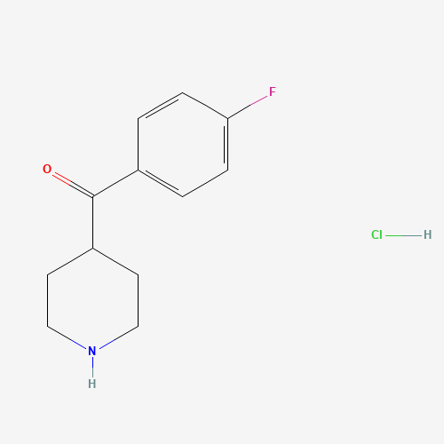 (4-Fluorophenyl)(piperidin-4-yl)methanone hydrochloride