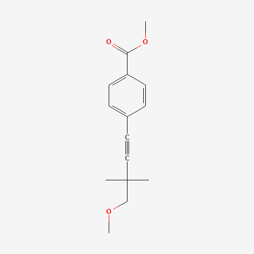 Methyl 4-(4-methoxy-3,3-dimethylbut-1-yn-1-yl)benzoate