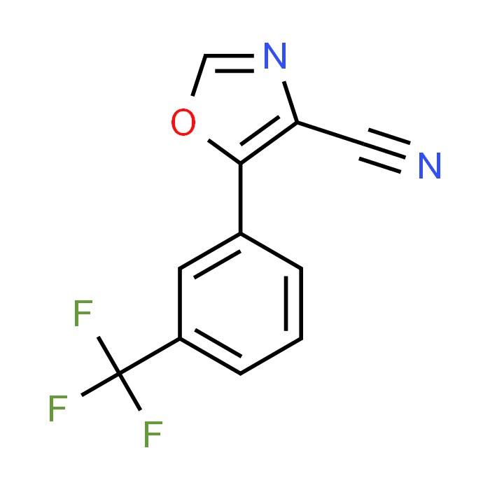 5-[3-(Trifluoromethyl)phenyl]-1,3-oxazole-4-carbonitrile