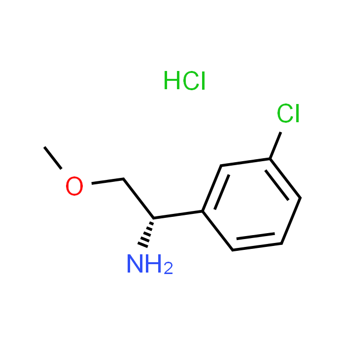 (S)-1-(3-Chlorophenyl)-2-methoxyethan-1-amine hydrochloride