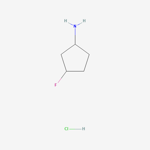 (1R,3R)-3-Fluorocyclopentan-1-amine hydrochloride