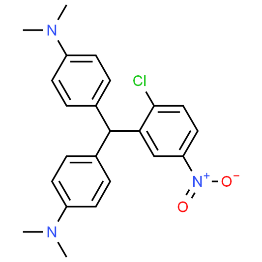 4,4'-((2-Chloro-5-nitrophenyl)methylene)bis(N,N-dimethylaniline)