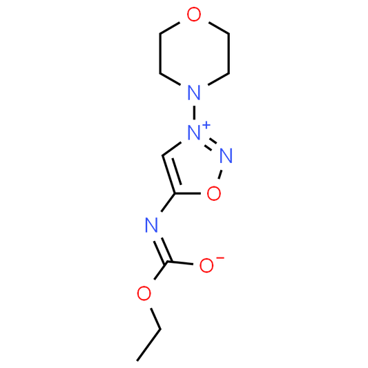 (Ethoxycarbonyl)(3-morpholino-1,2,3-oxadiazol-3-ium-5-yl)amide