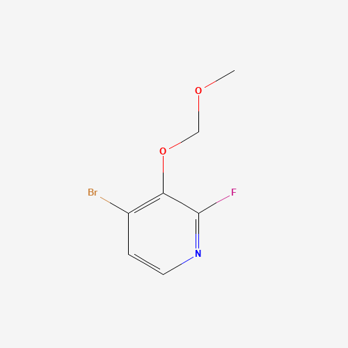 4-Bromo-2-fluoro-3-(methoxymethoxy)pyridine