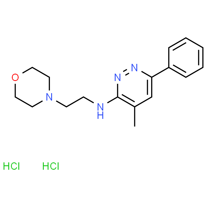 4-Methyl-N-(2-morpholinoethyl)-6-phenylpyridazin-3-amine dihydrochloride