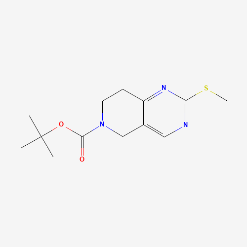 tert-Butyl 2-(methylthio)-7,8-dihydropyrido[4,3-d]pyrimidine-6(5H)-carboxylate