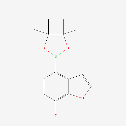2-(7-Fluorobenzofuran-4-yl)-4,4,5,5-tetramethyl-1,3,2-dioxaborolane