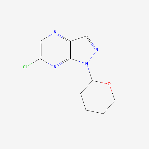 6-Chloro-1-(tetrahydro-2H-pyran-2-yl)-1H-pyrazolo[3,4-b]pyrazine