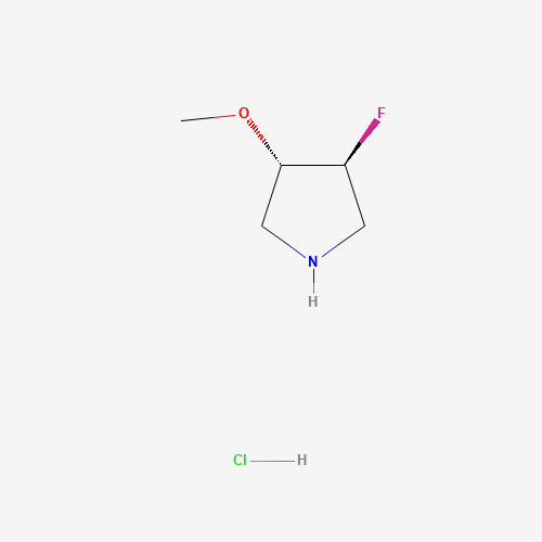(3S,4S)-3-Fluoro-4-methoxypyrrolidine hydrochloride
