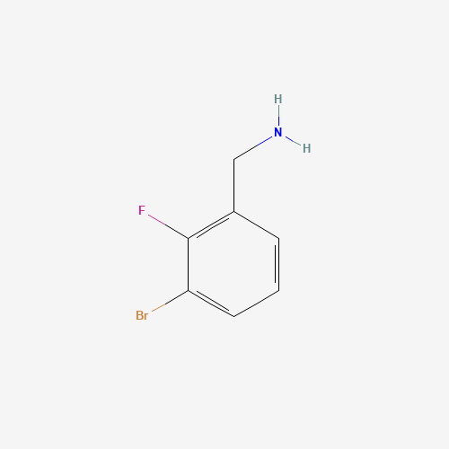 (3-Bromo-2-fluorophenyl)methanamine