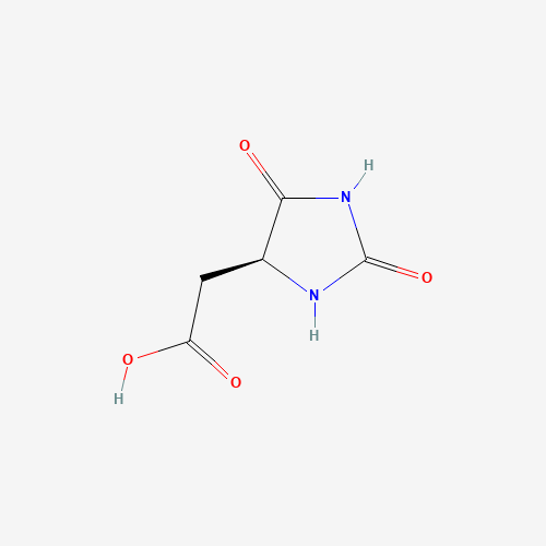 (S)-2-(2,5-Dioxoimidazolidin-4-yl)acetic acid