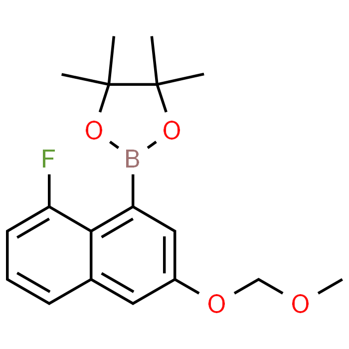 2-(8-Fluoro-3-(methoxymethoxy)naphthalen-1-yl)-4,4,5,5-tetramethyl-1,3,2-dioxaborolane