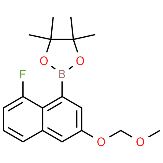 2-(8-Fluoro-3-(methoxymethoxy)naphthalen-1-yl)-4,4,5,5-tetramethyl-1,3,2-dioxaborolane