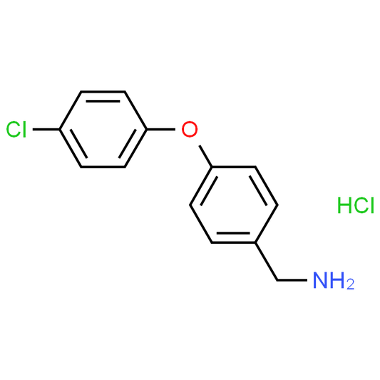 (4-(4-Chlorophenoxy)phenyl)methanamine hydrochloride