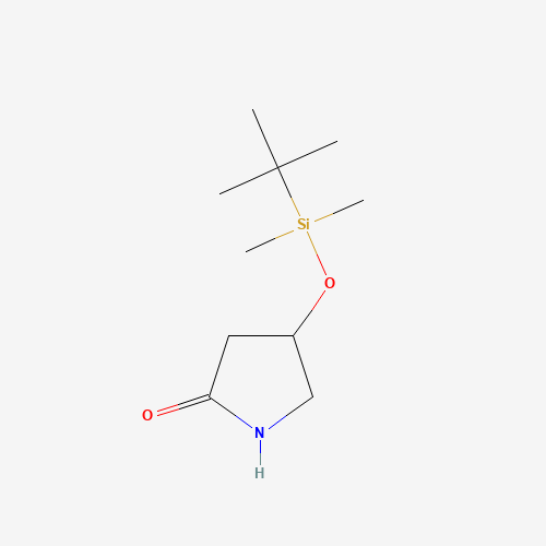 4-((tert-Butyldimethylsilyl)oxy)pyrrolidin-2-one