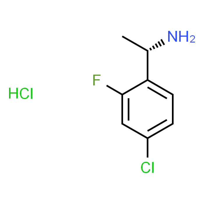 (S)-1-(4-Chloro-2-fluorophenyl)ethan-1-amine hydrochloride