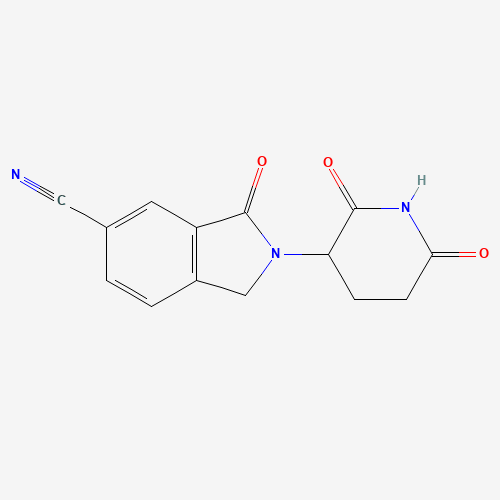 2-(2,6-Dioxopiperidin-3-yl)-3-oxoisoindoline-5-carbonitrile